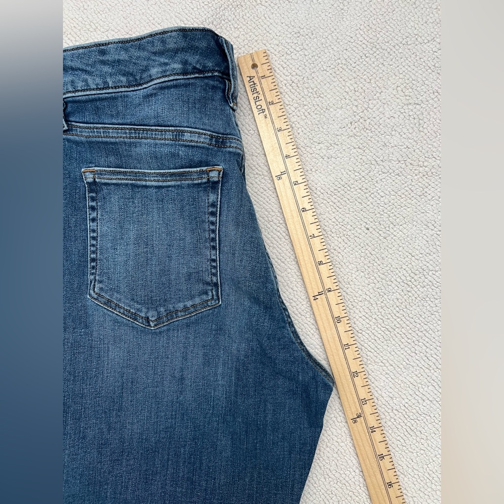 LAUREN RALPH LAUREN Women’s  High-Rise Skinny Jeans - Blue - Size: 6 - Picture 13 of 15